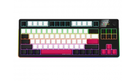 Lorgar KBP70TKLW vezeték nélküli gaming billentyűzet TKL mech RGB, fekete (LRG-KBP70TKLW-BK)